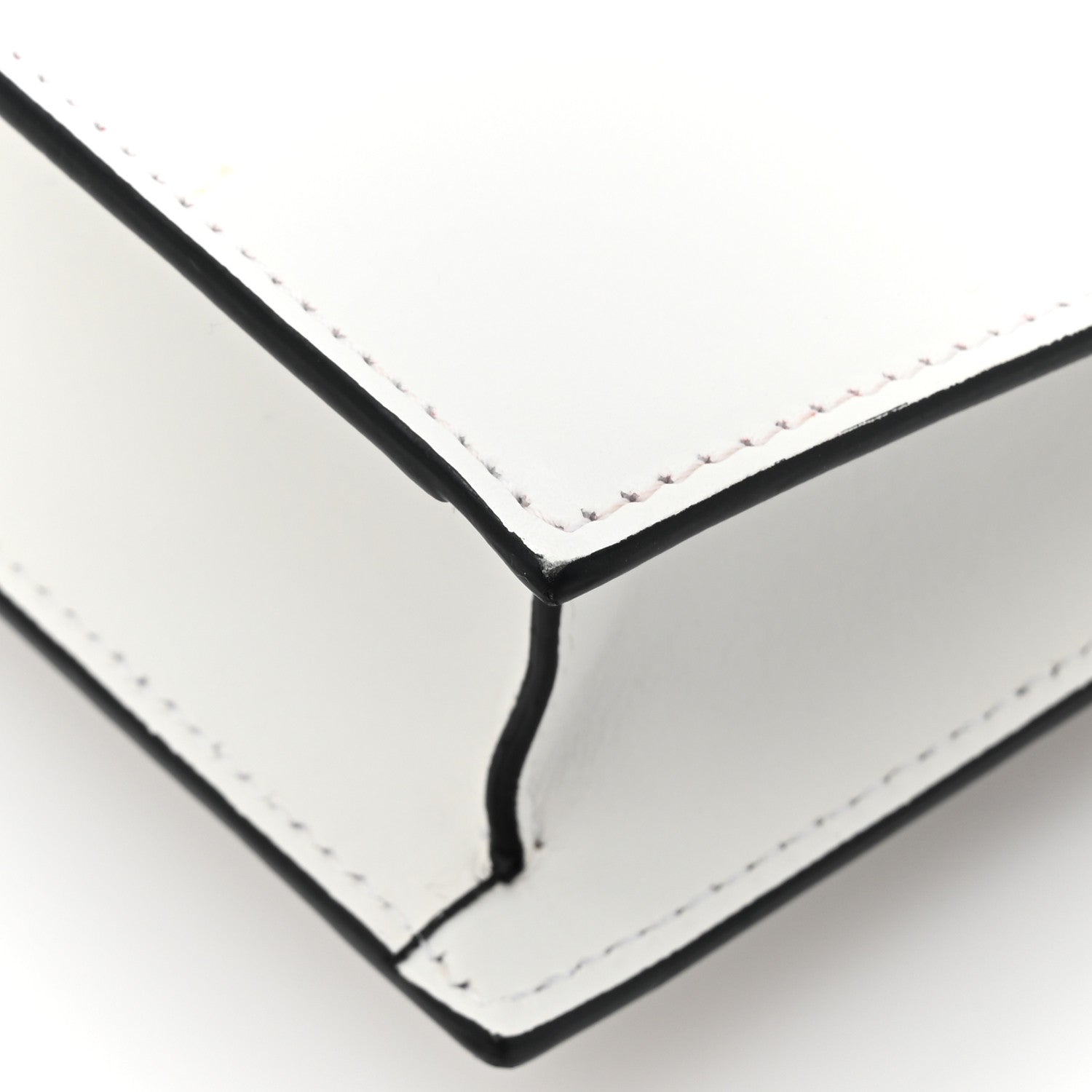 Christian Louboutin Calfskin Loubi54 Crossbody Clutch White 15 of 15