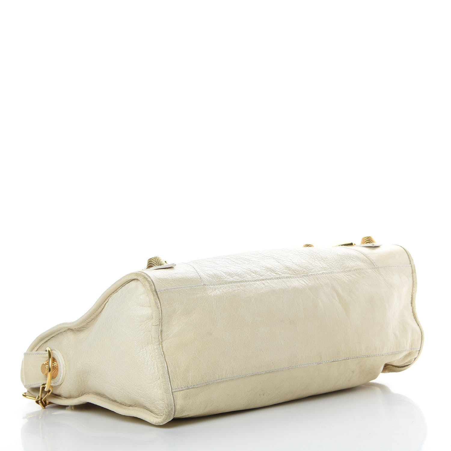Balenciaga Agneau Giant 21 Gold Hardware City White Light 4 of 25