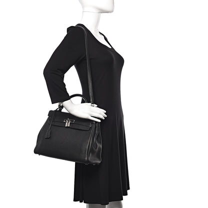 Hermes Togo Kelly Retourne 32 Black 2 of 38