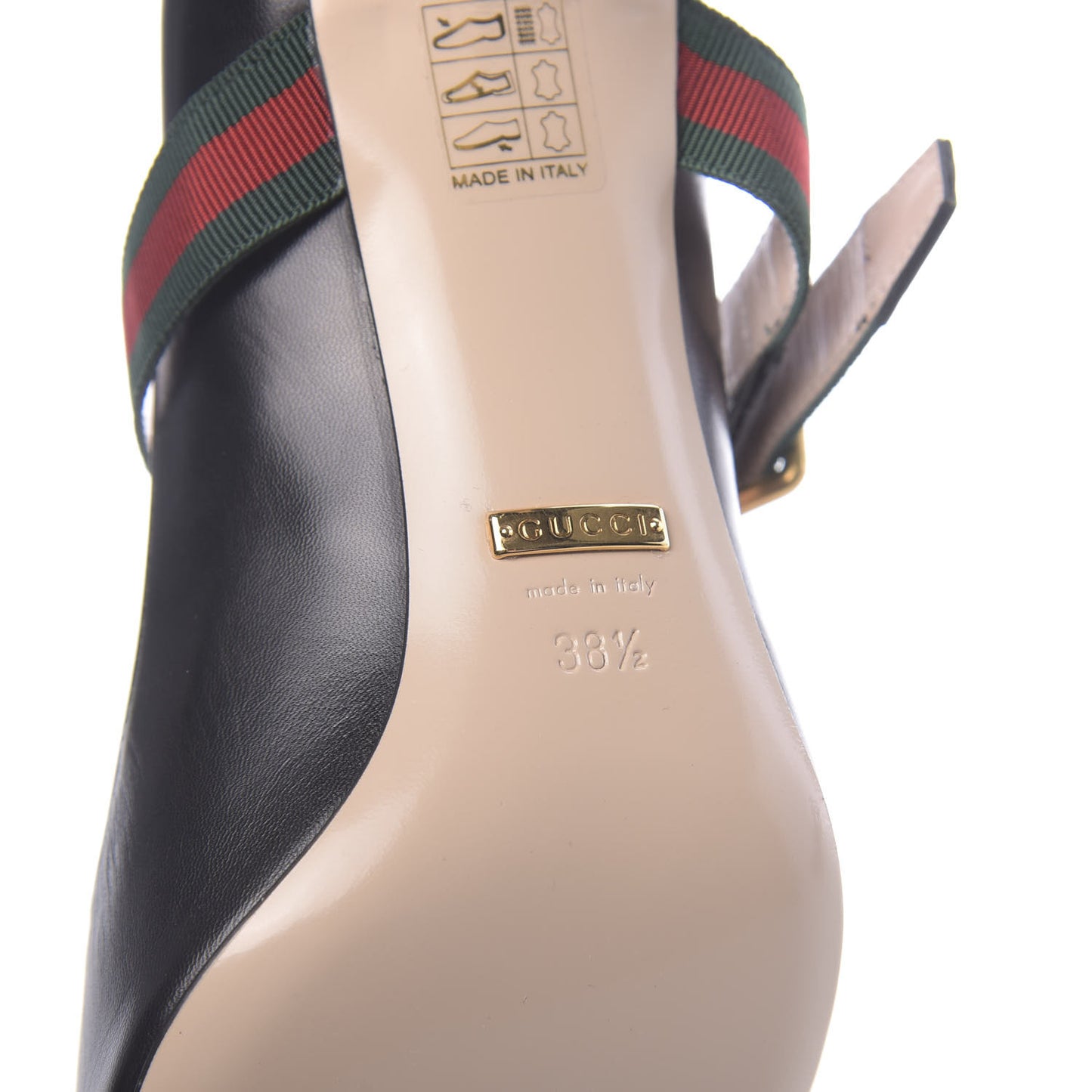 Calfskin Sylvie Mid Heel Pumps 38.5 Black