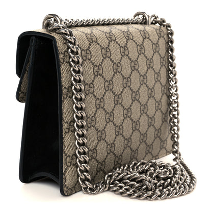 Gucci GG Supreme Monogram Mini Dionysus Shoulder Bag Black 3 of 10