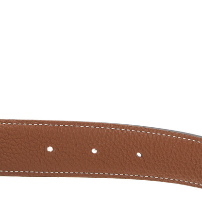 Hermes Box Togo 32mm Guilloche H Belt 90 Black Gold 6 of 9