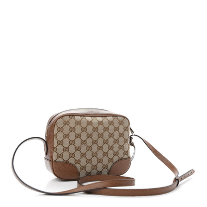 Gucci Monogram Mini Bree Messenger Bag Beige Tabacco 3 of 9