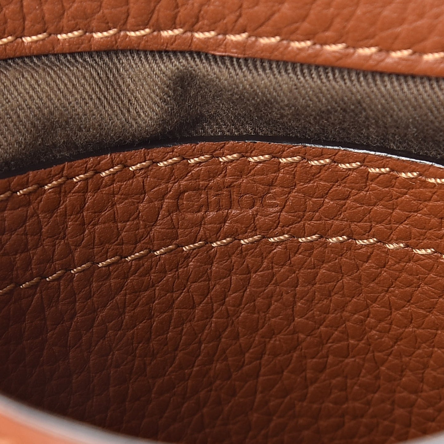 Calfskin Mini Marcie Round Crossbody Bag Tan