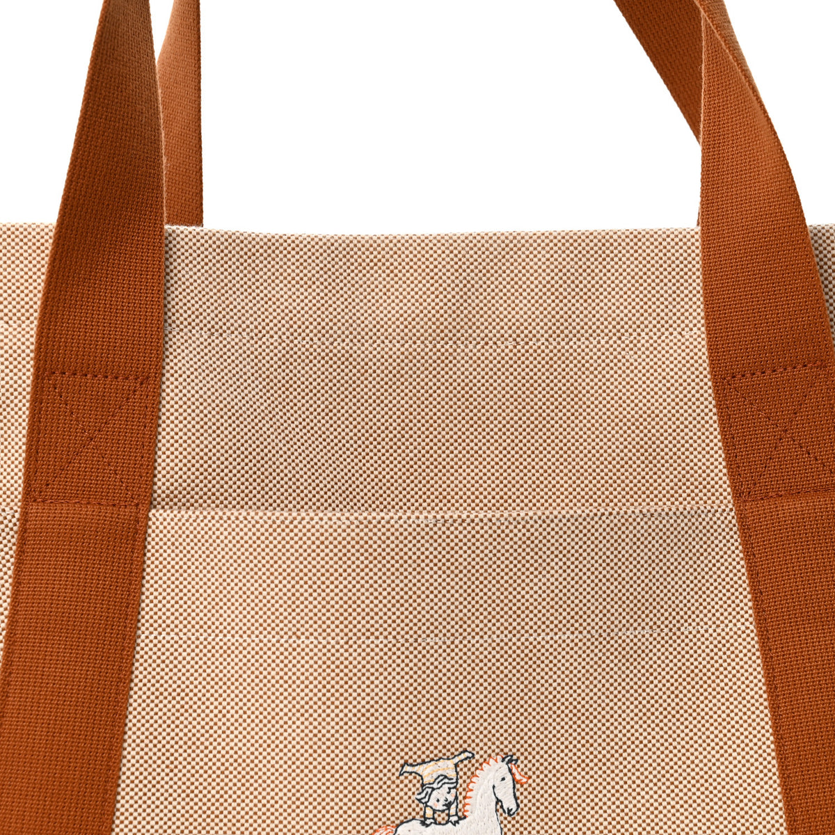 Hermes H Canvas Cabriole Nappy Bag Biscuit 10 of 12
