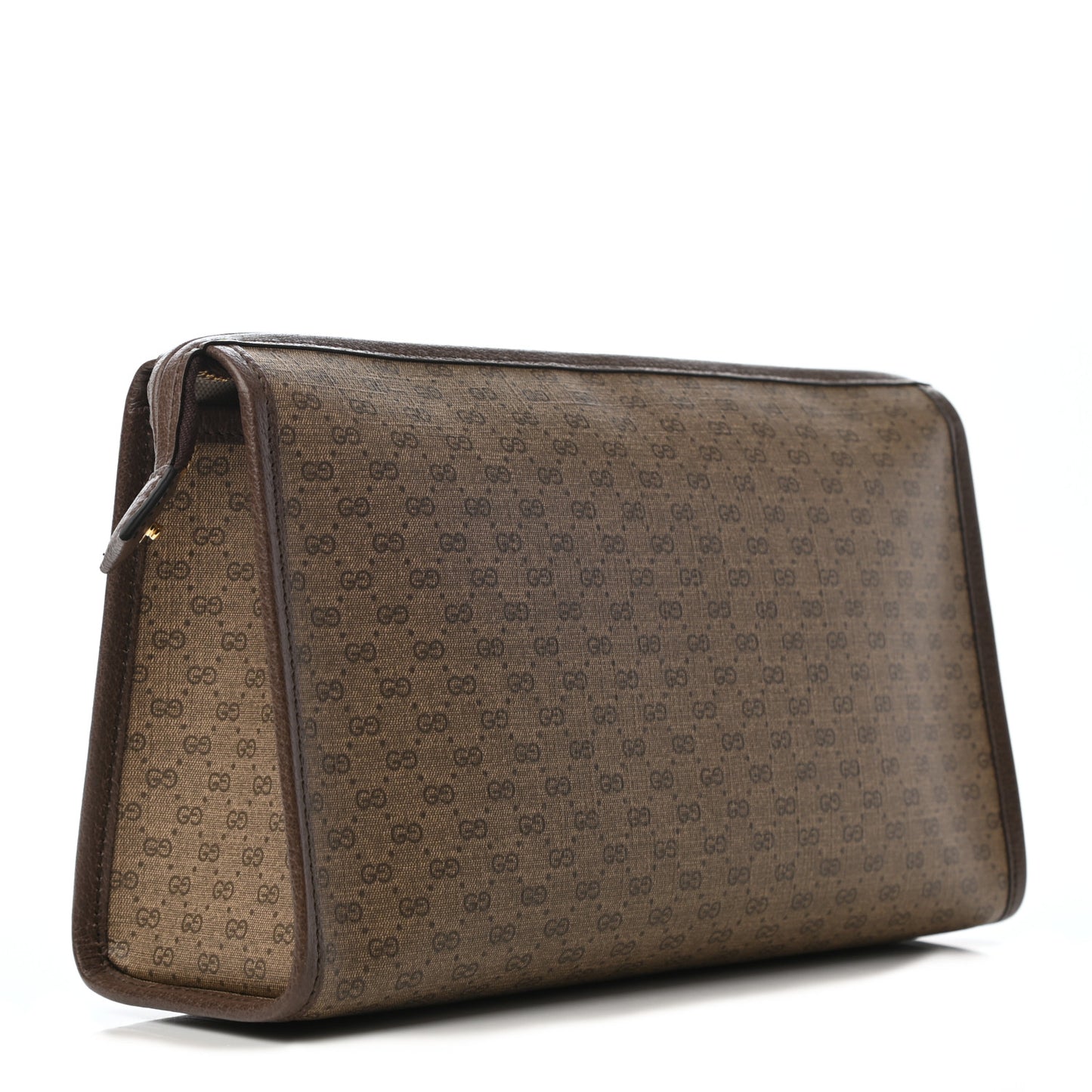 Mini Vintage GG Supreme Monogram Zip Pouch Beige New Acero
