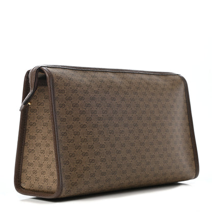 Gucci Mini Vintage GG Supreme Monogram Zip Pouch Beige New Acero 3 of 9