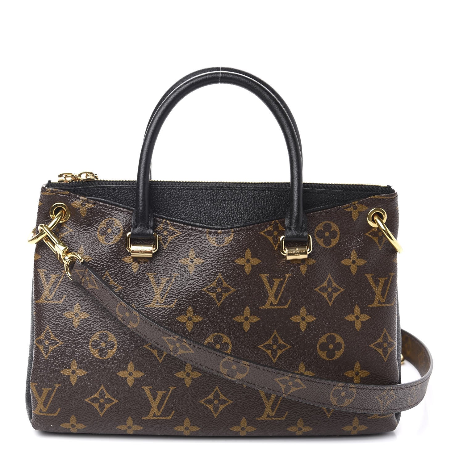 Louis Vuitton Monogram Pallas Full BB Black 1 of 10