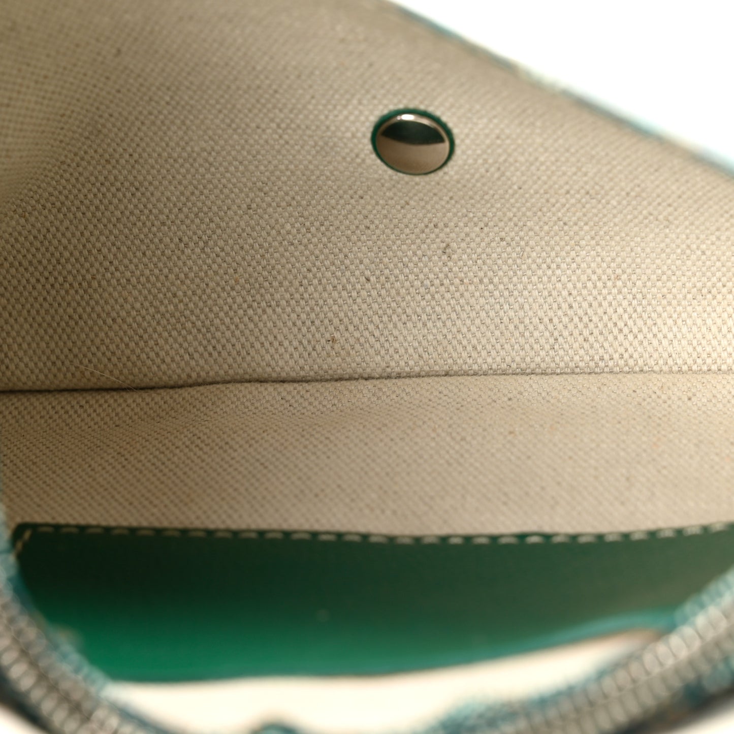 Goyardine Plumet Wallet Clutch Green