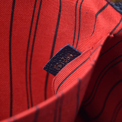 Louis Vuitton Empreinte Montaigne MM Marine Rouge 7 of 9