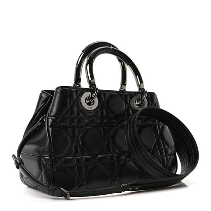 Christian Dior Lambskin Cannage The Lady 95.22 Black 3 of 10