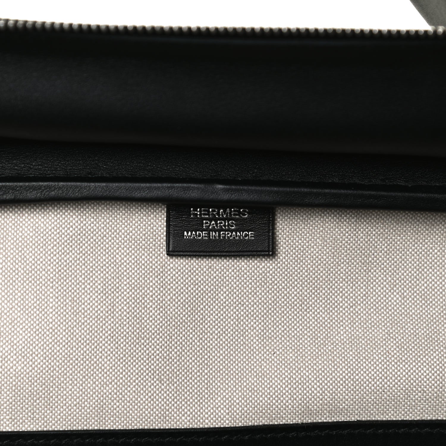 Hermes Toile H Sombrero II Bayadere Cavour Bag Ecru Black 6 of 13