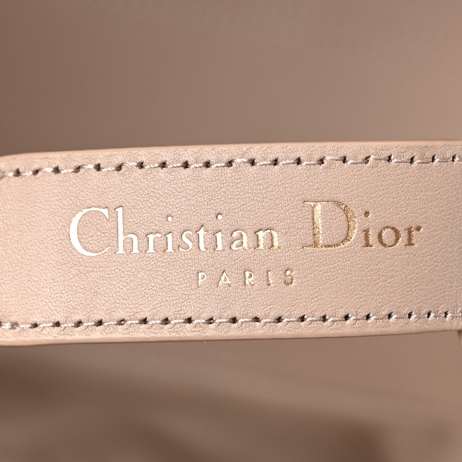 Christian Dior Calfskin Macrocannage Medium Toujours Powder Beige 6 of 10
