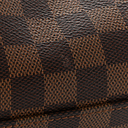 Louis Vuitton Damier Ebene Odeon Tote MM Black 12 of 14