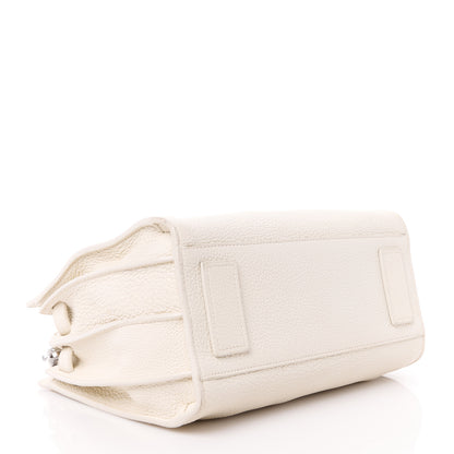 Saint Laurent Grained Calfskin Baby Supple Sac De Jour White 4 of 12