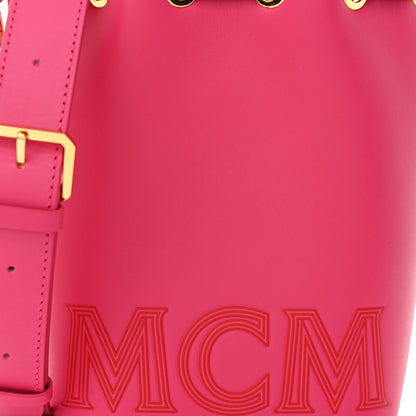 MCM Nappa Mini Drawstring Aren Chain Bag Beetroot Purple 8 of 10