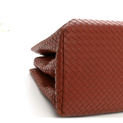 Bottega Veneta Nappa Intrecciato Medium Roma Tote Brique 9 of 13
