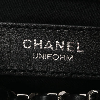 Chanel Lambskin Quilted Crossbody Bag Black 6 of 12