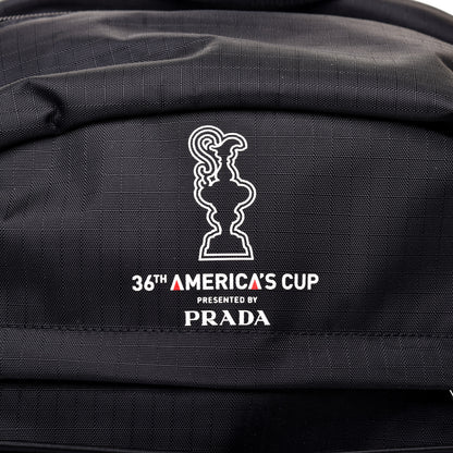 Prada Tessuto Nylon 36th Americas Cup Backpack Black 8 of 8