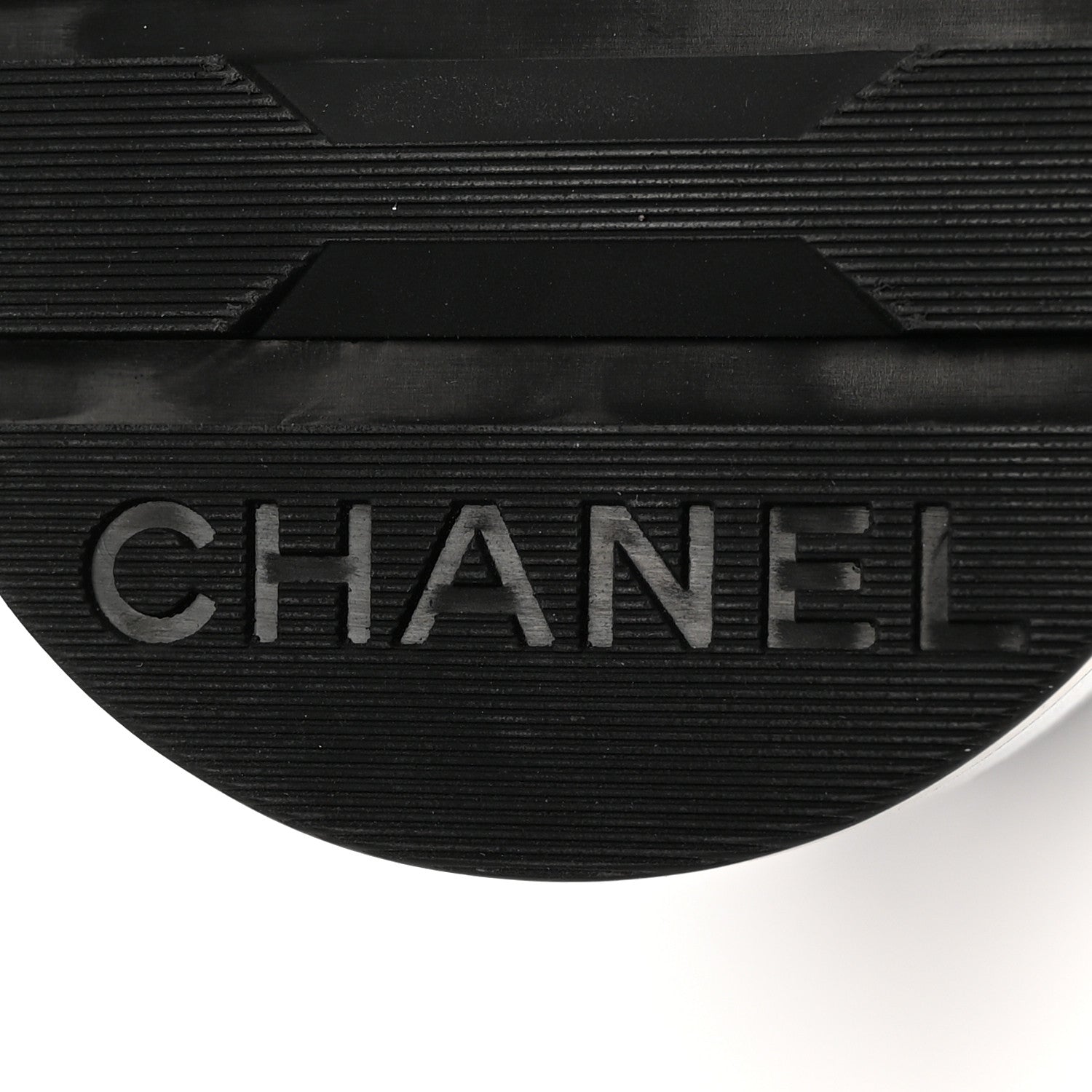 Chanel Denim Calfskin Quilted Lace Up Combat Boots 40 Blue 6 of 13