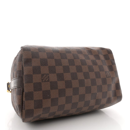 Louis Vuitton Damier Ebene Speedy Bandouliere 25 4 of 13