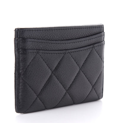 Chanel Caviar Quilted Card Holder Black 3 of 10