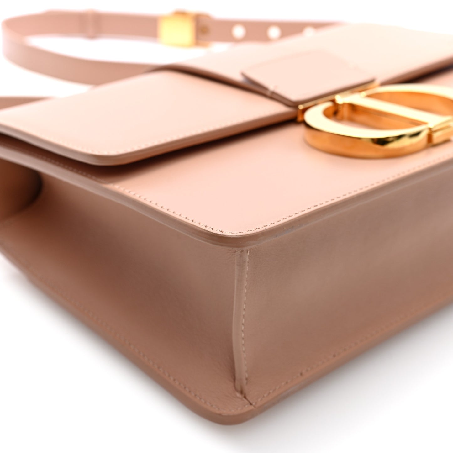 Box Calfskin 30 Montaigne Flap Bag Rose Des Vents