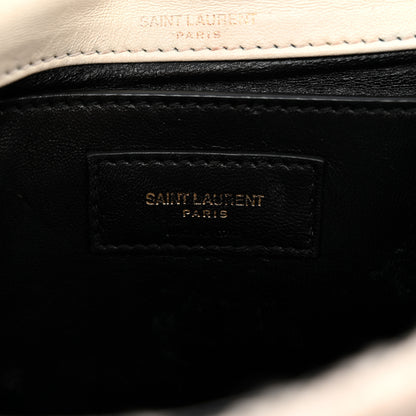 Saint Laurent Boucle Tweed Patchwork Monogram Medium Jamie Baguette Craie 6 of 12