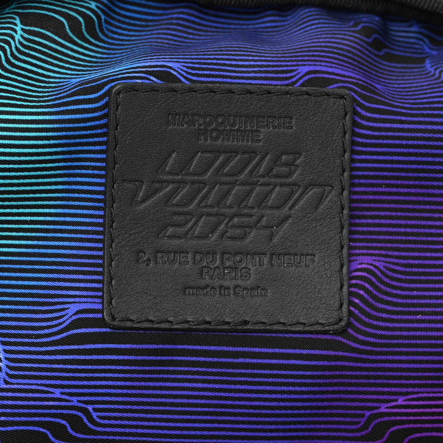 Louis Vuitton Monogram 3D 2054 Mountain Backpack Grey Black Rainbow 6 of 11