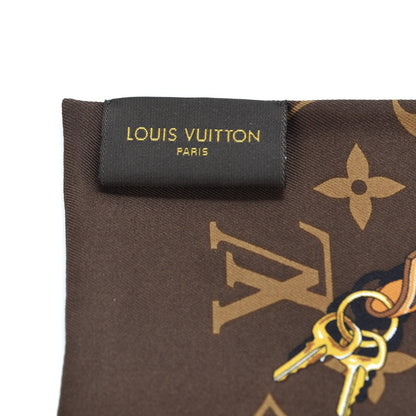Louis Vuitton Silk Monogram Confidential Bandeau Brown 3 of 5