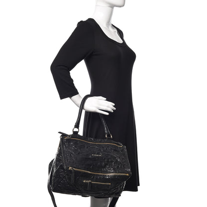 Givenchy Tumbled Sheepskin Medium Pandora Black 2 of 13
