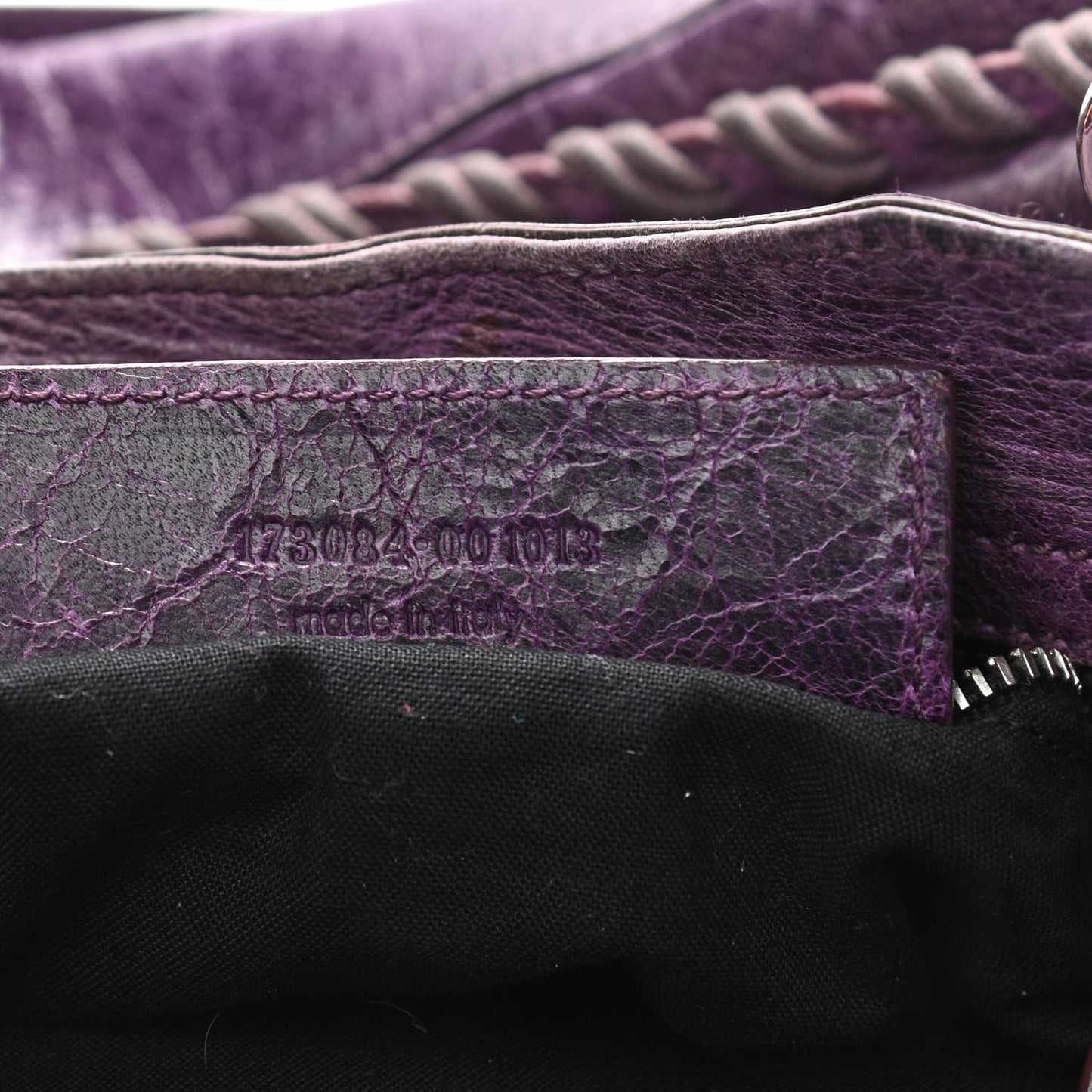 Agneau Giant 21 Silver Hardware City Raisin