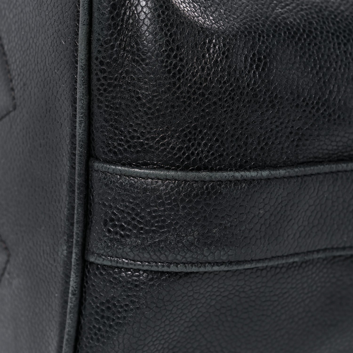 Chanel Caviar Drawstring Shoulder Bag Black 22 of 32