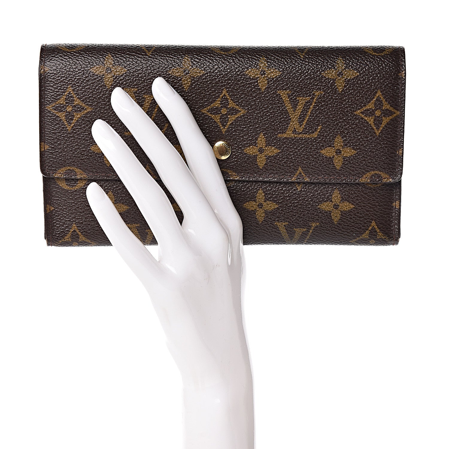 Louis Vuitton Monogram Porte Tresor International Wallet 2 of 13
