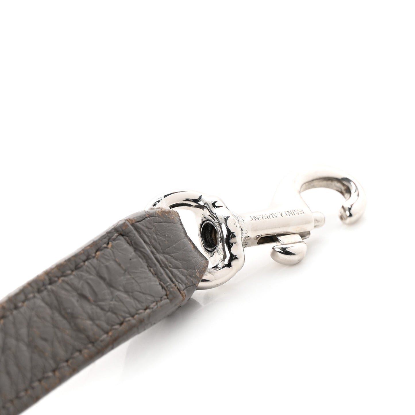 Calfskin Crocodile Embossed Nano Sac De Jour Fog