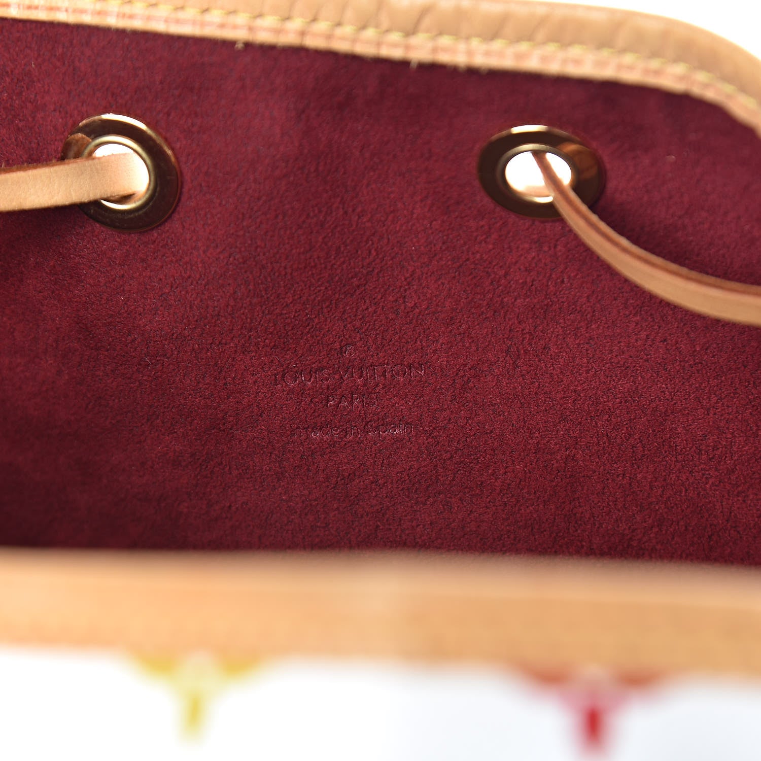 Louis Vuitton Monogram Multicolor Petit Noe White 7 of 11