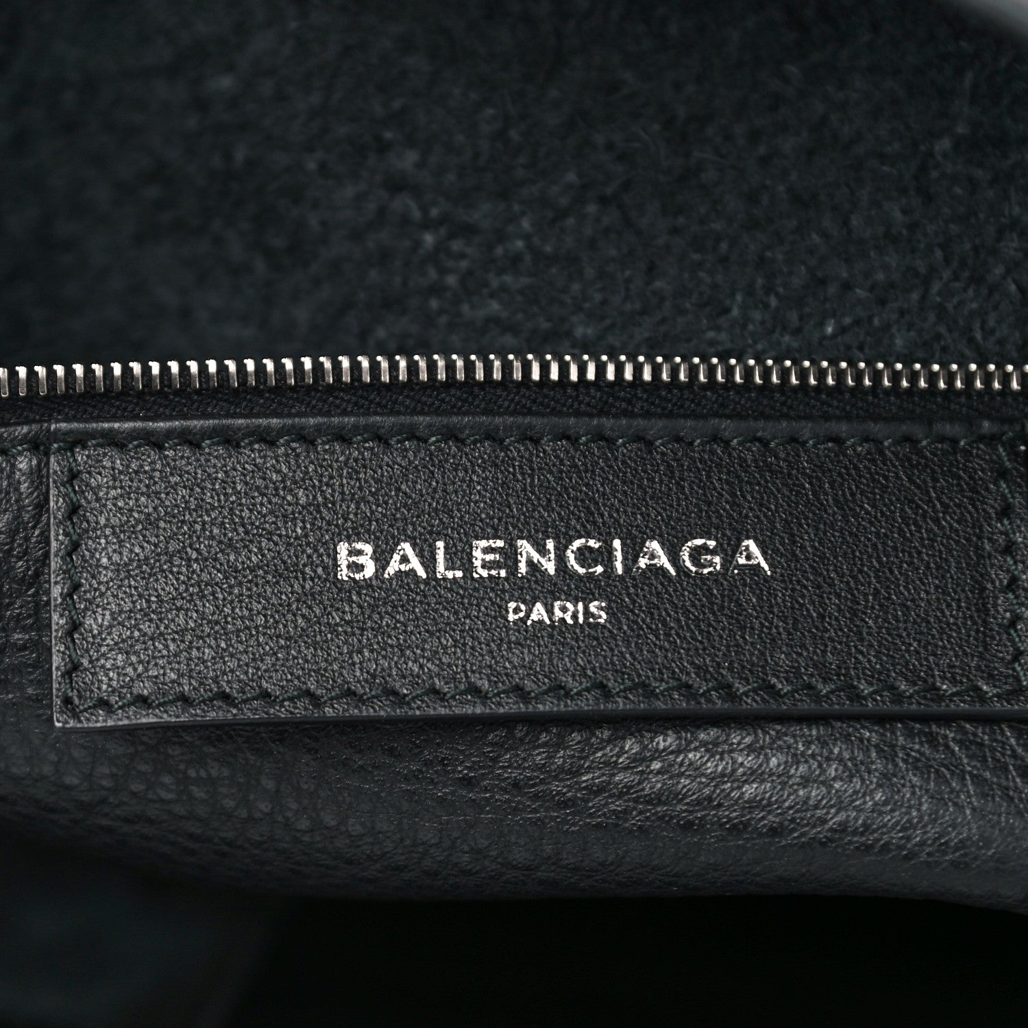Balenciaga Supple Calfskin Papier A4 Zip Around Tote Black 6 of 9