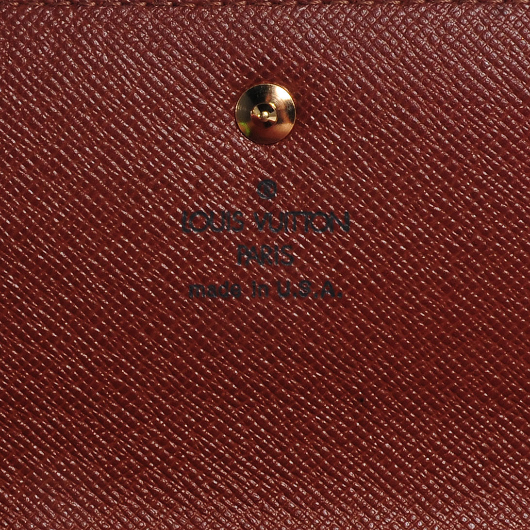 Louis Vuitton Monogram Porte Tresor International Wallet 7 of 8