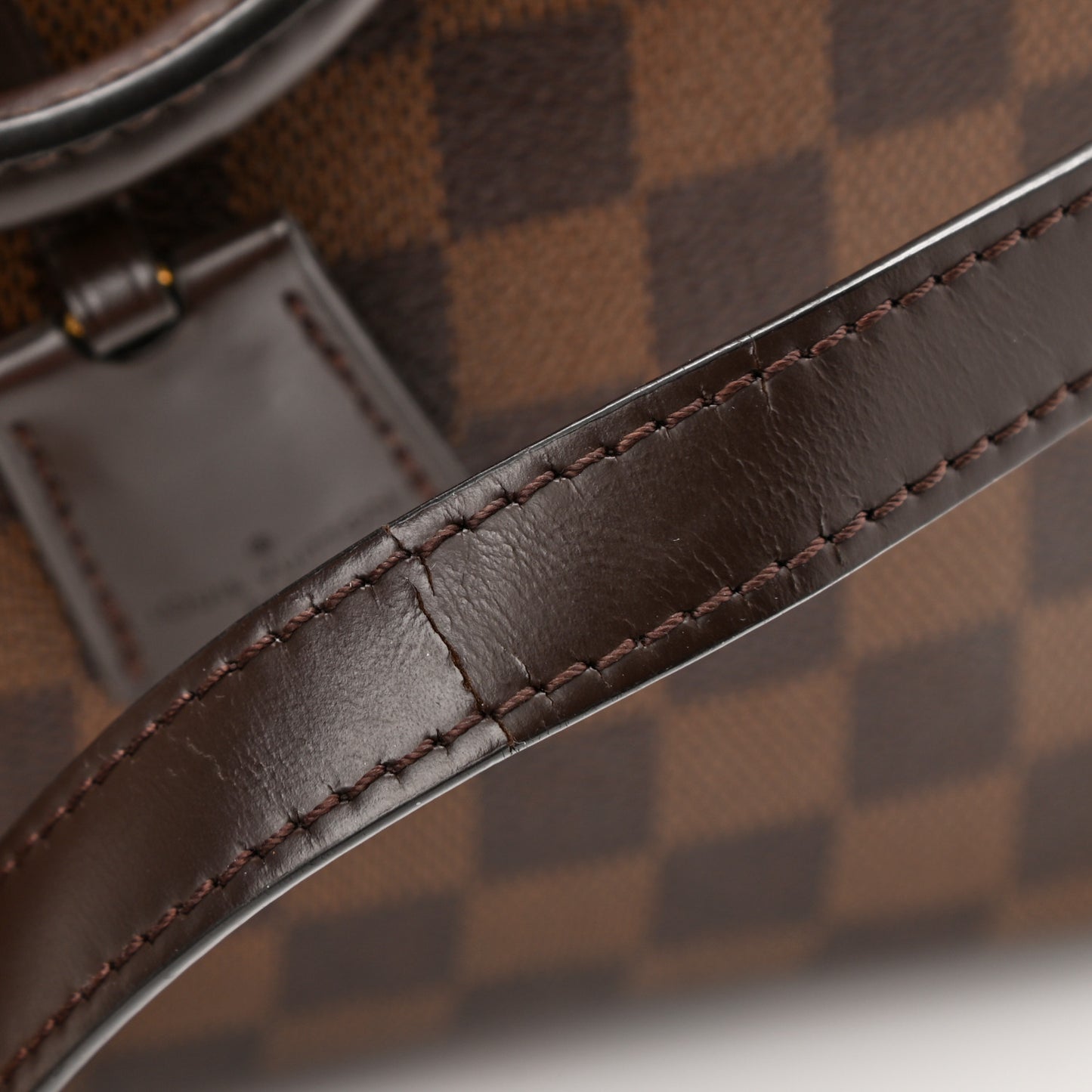 Damier Ebene Cuir Taurillon Brittany Magnolia