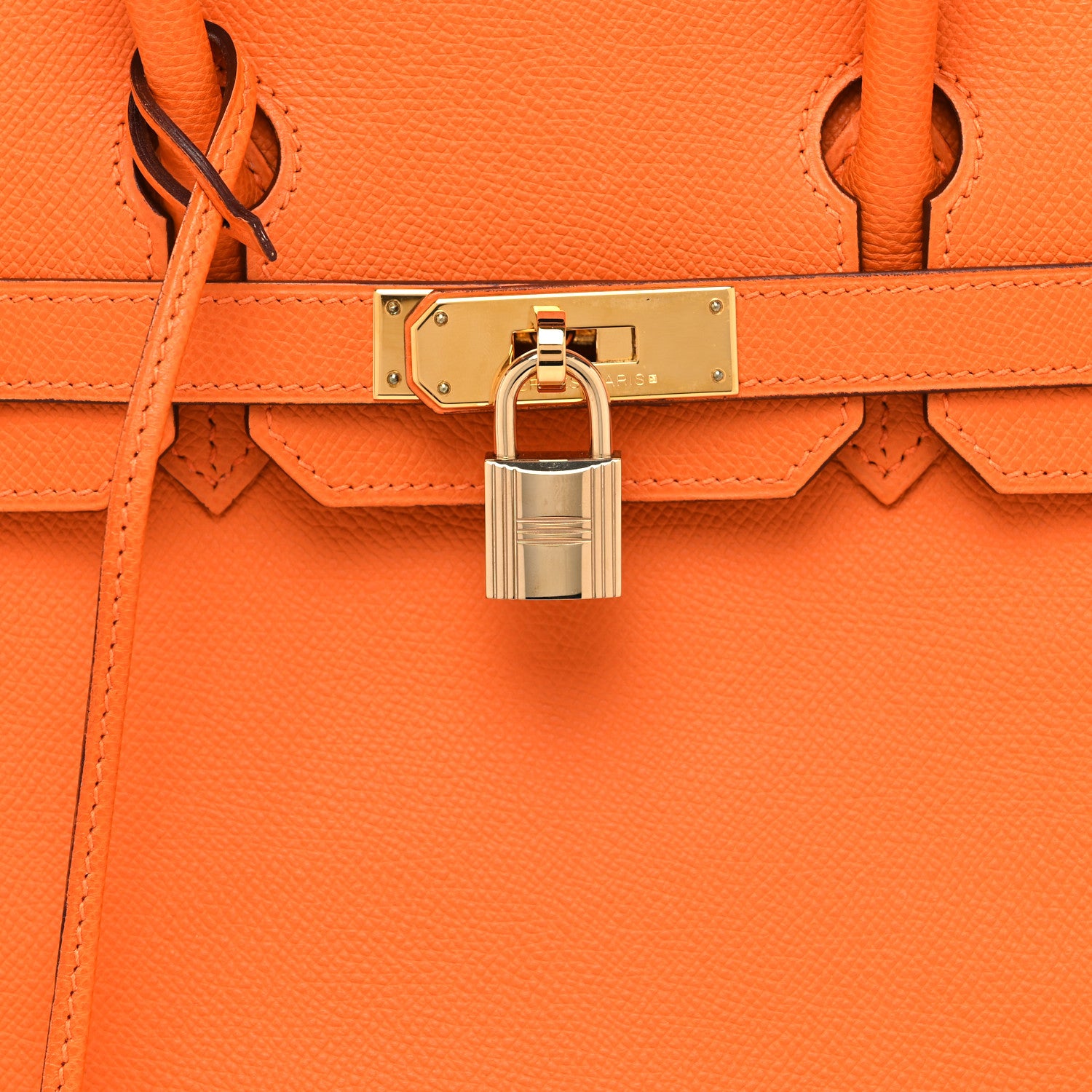 Hermes Epsom BIRKIN 30 Orange 8 of 14
