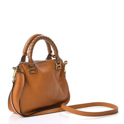 Chloe Calfskin Mini Marcie Satchel Caramel 3 of 9