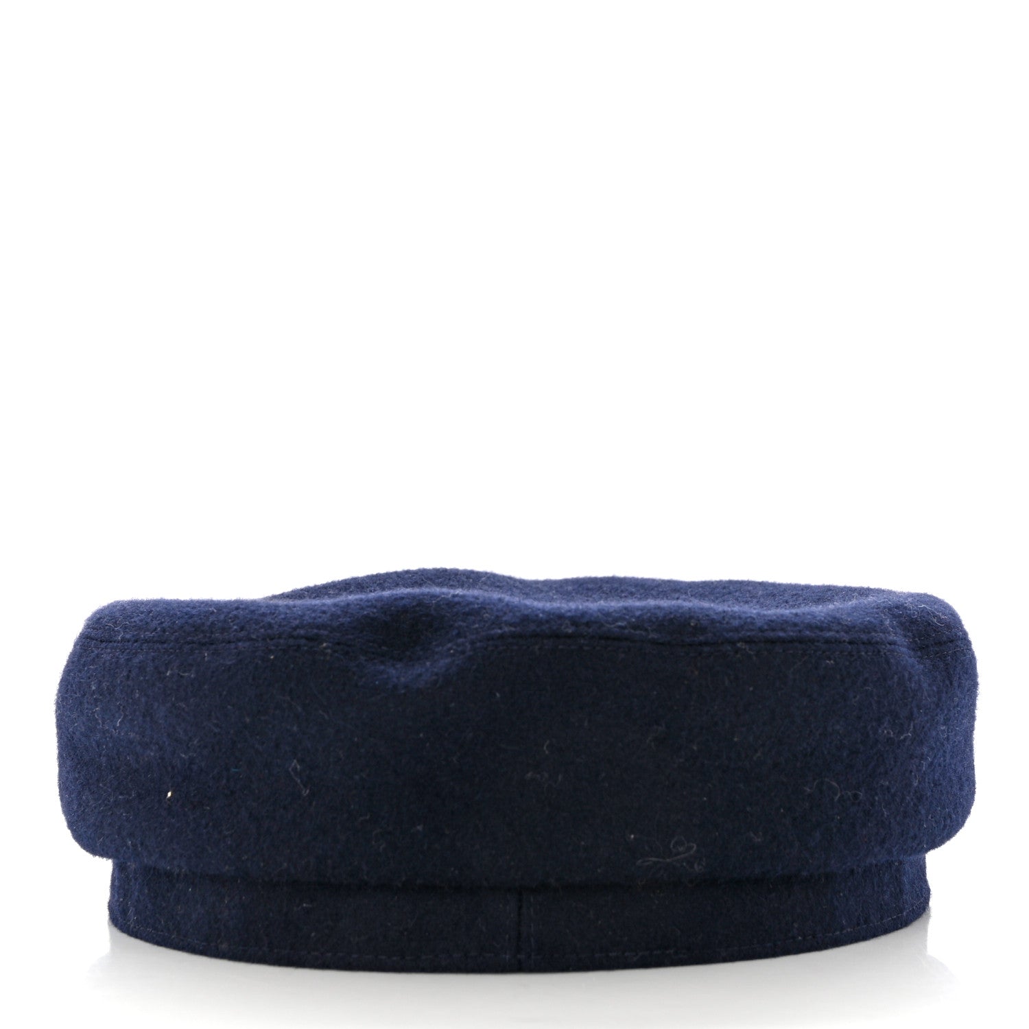 Hermes Cashmere Womens Belle-Ile Cap 57 Navy 6 of 8