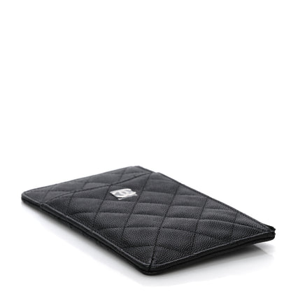 Chanel Caviar Quilted Classic iPhone Pouch Black 5 of 11