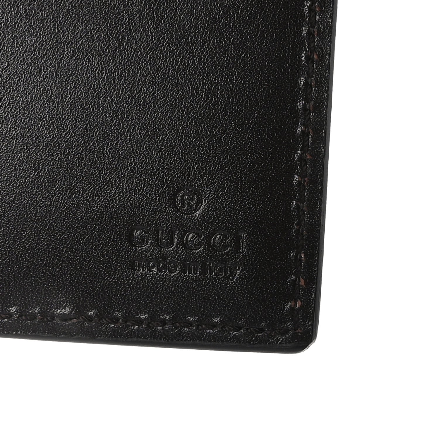 Gucci Crocodile Bi-Fold Wallet Brown 6 of 7