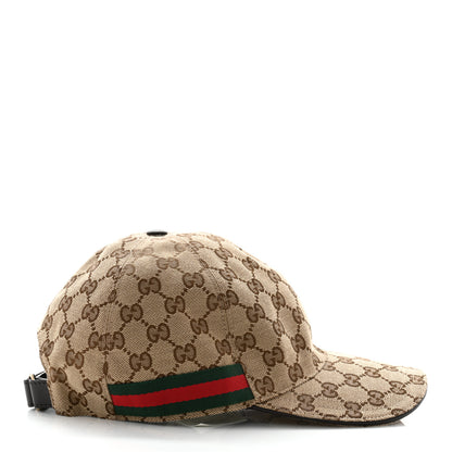 Gucci Monogram Web Baseball Hat L Beige Cocoa 9 of 18