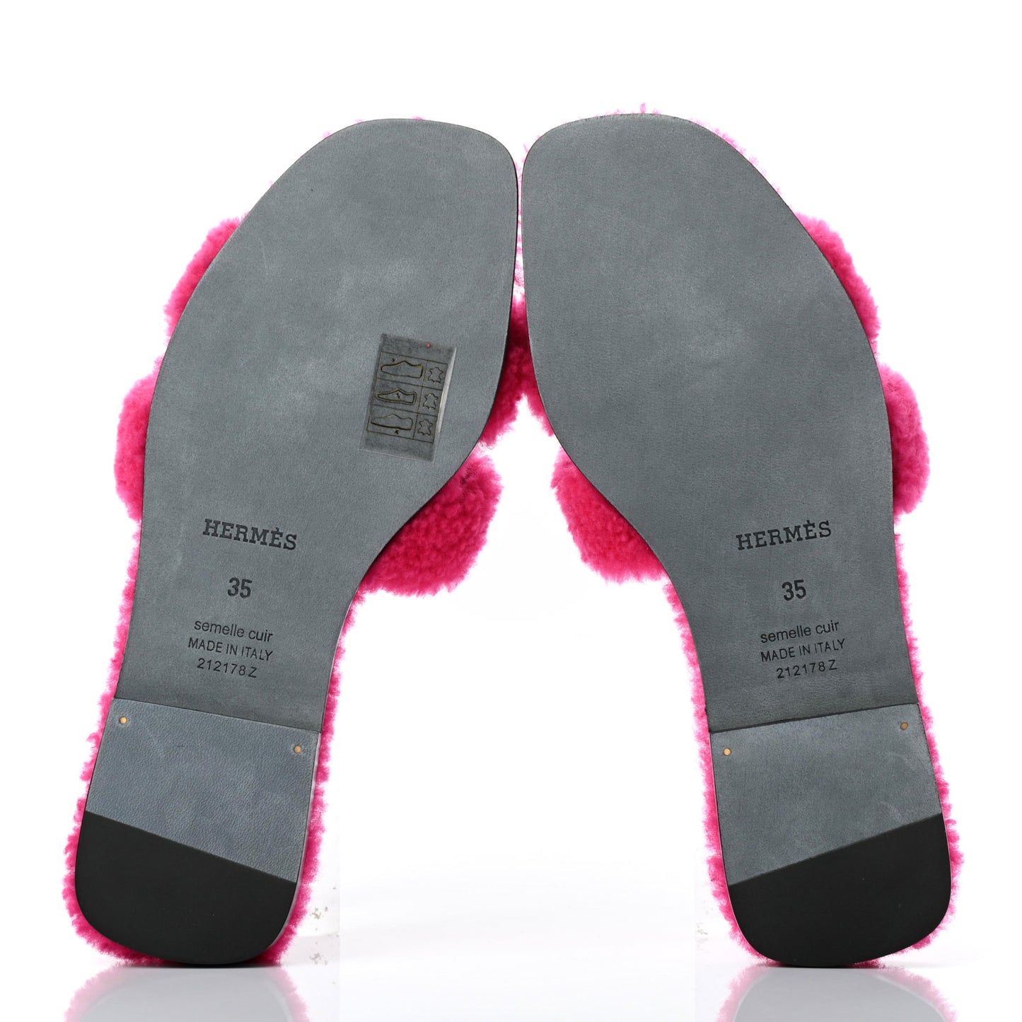 Woolskin Oran Sandals 35 Rose Fuchsia