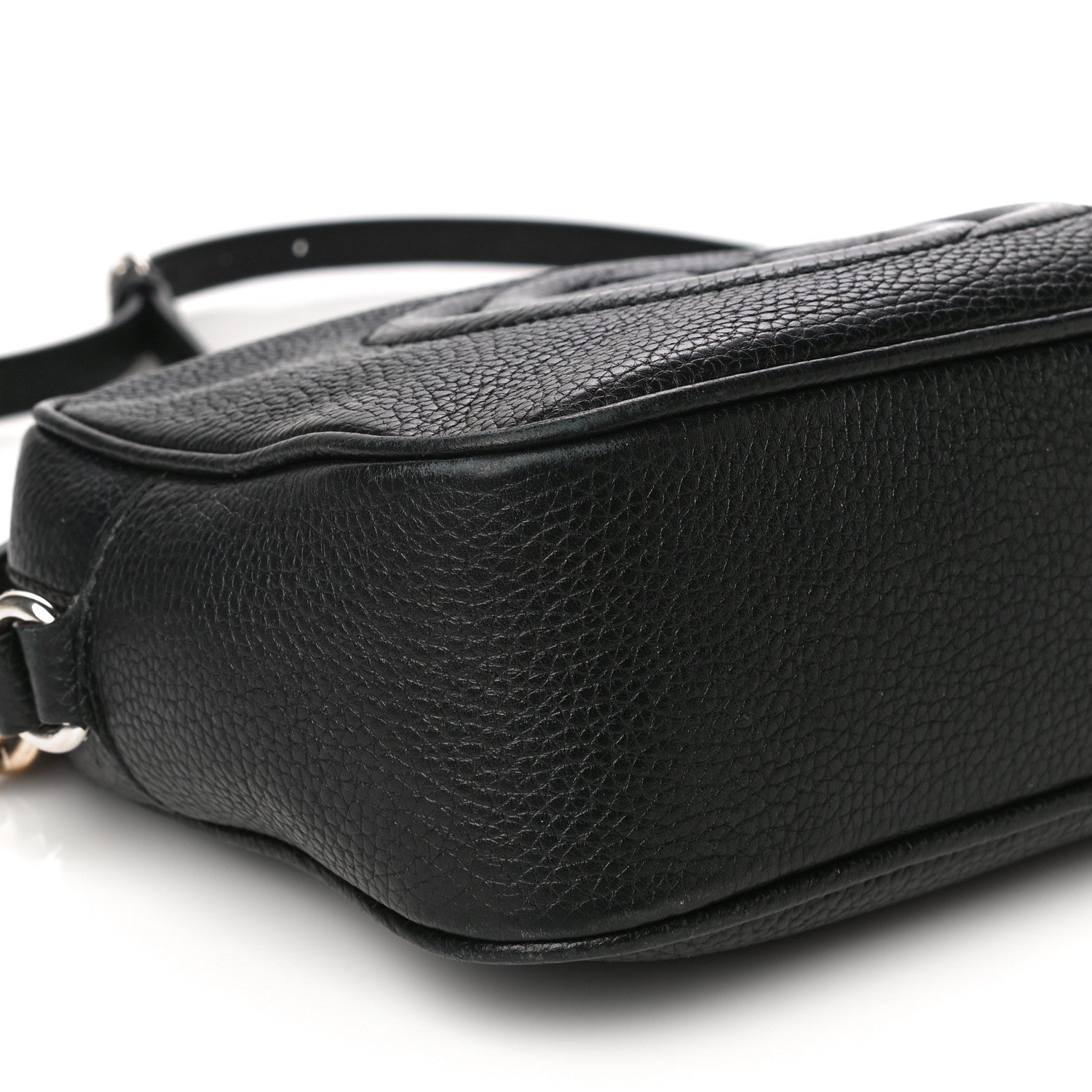 Gucci Pebbled Calfskin Small Soho Disco Bag Black 11 of 19