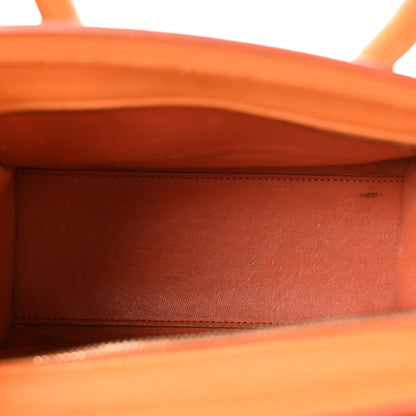 Celine Goatskin Nano Luggage Orange 5 of 13