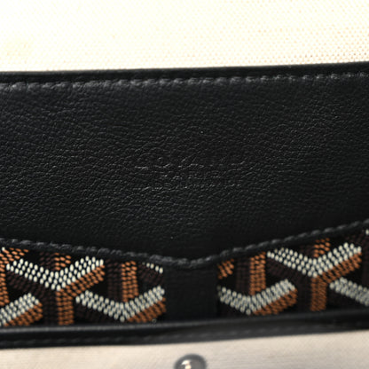 Goyard Goyardine Calfskin Cisalpin Backpack Black 6 of 11