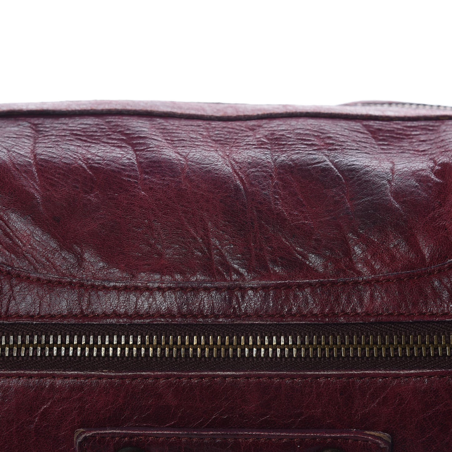 Chevre Classic Hardware Twiggy Rouge Grenat